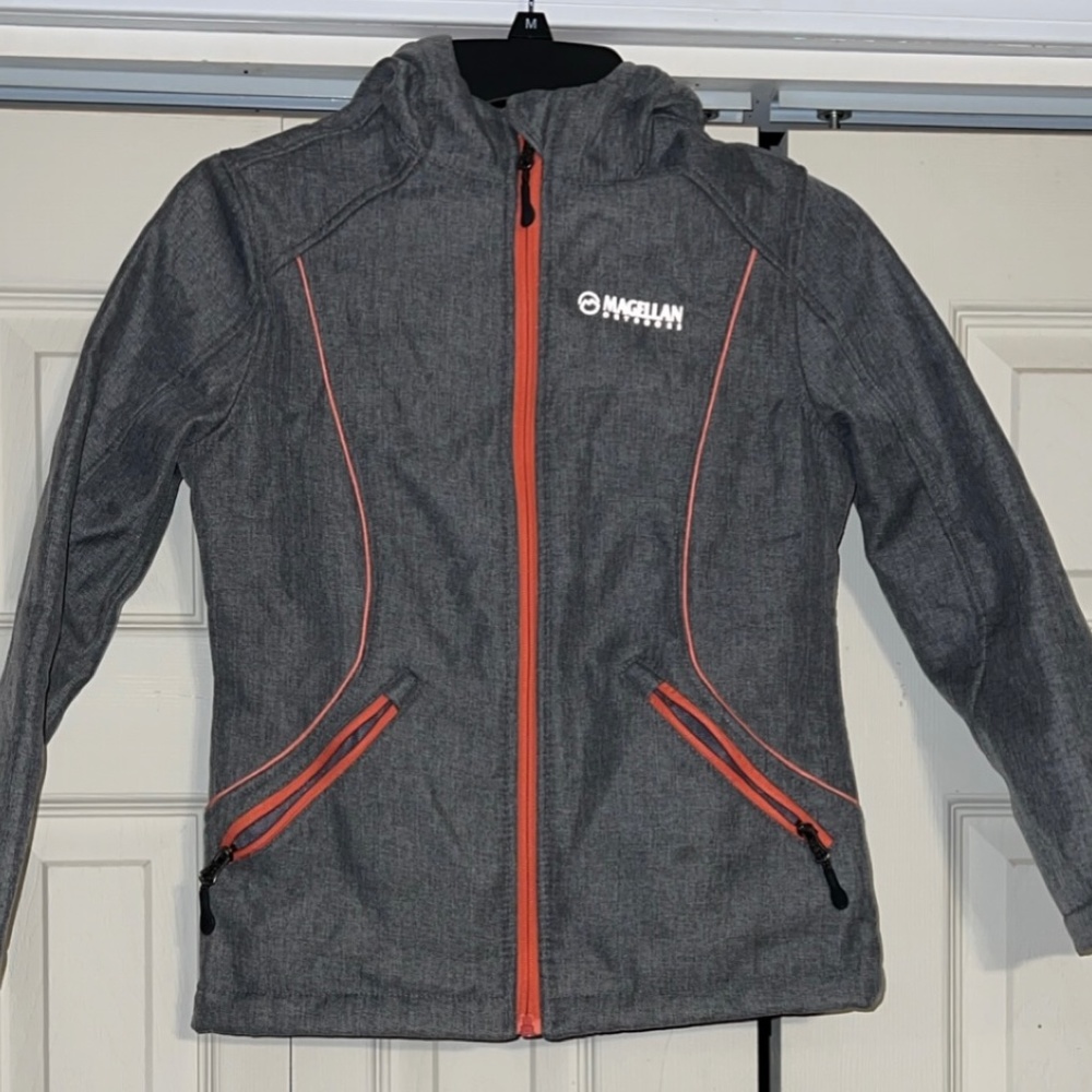 Magellan Outdoor Girls Gray Coat